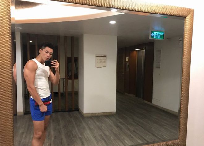 雷竞技RAYBET肌肉模特在上海187cm大长腿腹肌像搓衣板人鱼线也很吸睛！(图4)