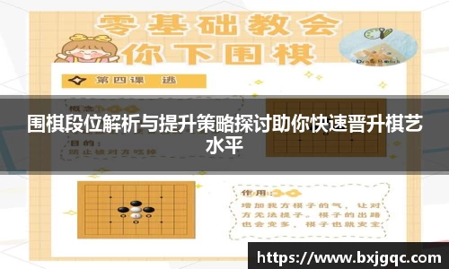 围棋段位解析与提升策略探讨助你快速晋升棋艺水平