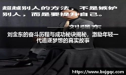 刘金东的奋斗历程与成功秘诀揭秘，激励年轻一代追逐梦想的真实故事
