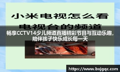 畅享CCTV14少儿频道直播精彩节目与互动乐趣，陪伴孩子快乐成长每一天